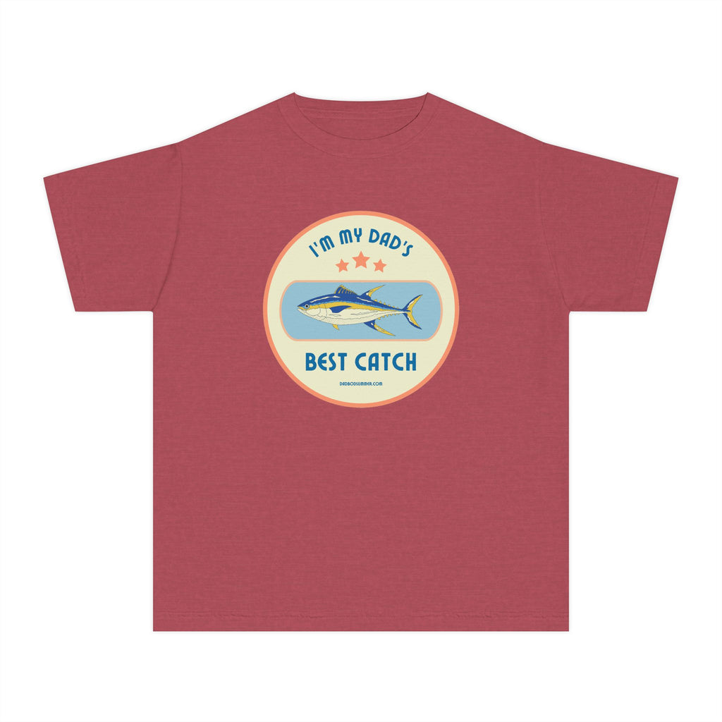 I'm My Dad's Best Catch | Kids Fishing Shirt