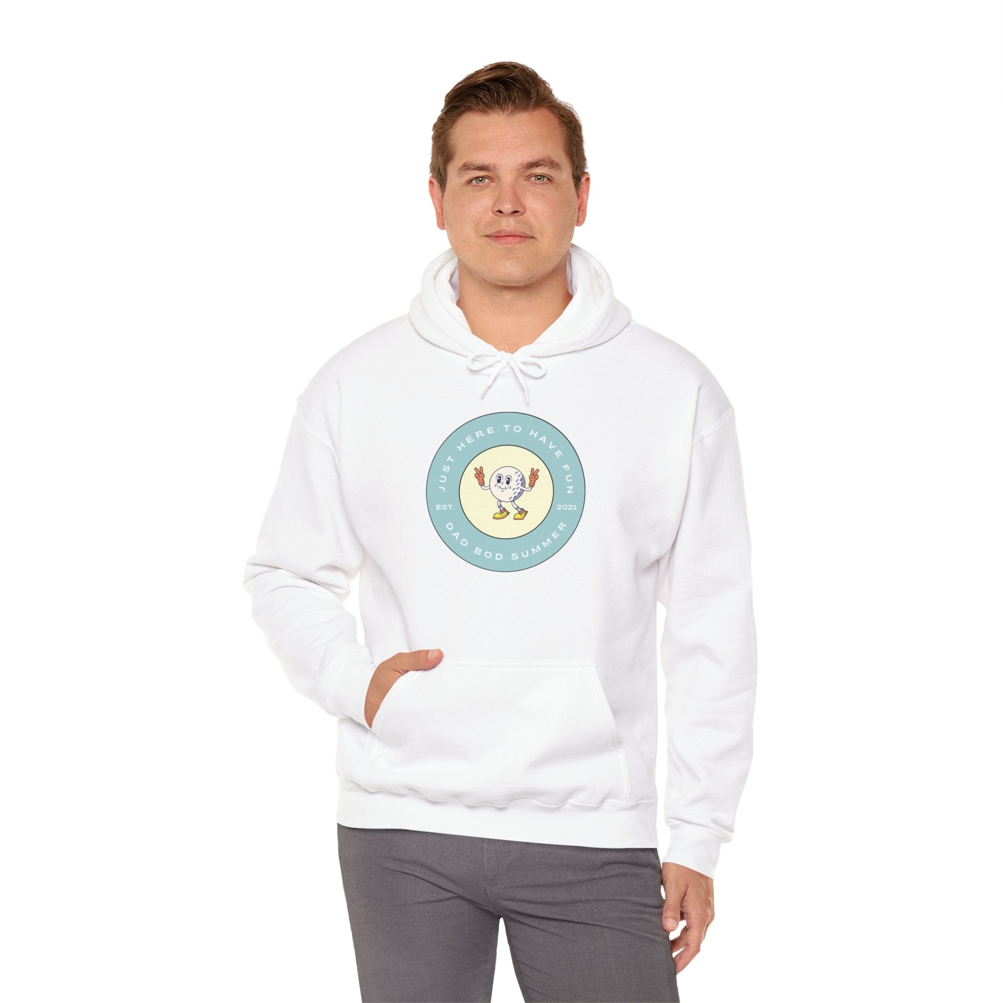"Just Here To Have Fun, Weekend Warrior Vibes" - Golf Hoodie