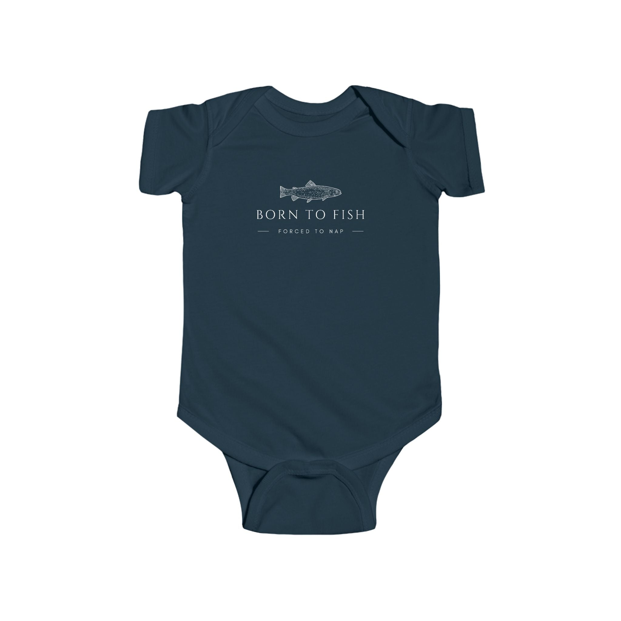 Born To Fish, Forced To Nap | Fishing Onesie