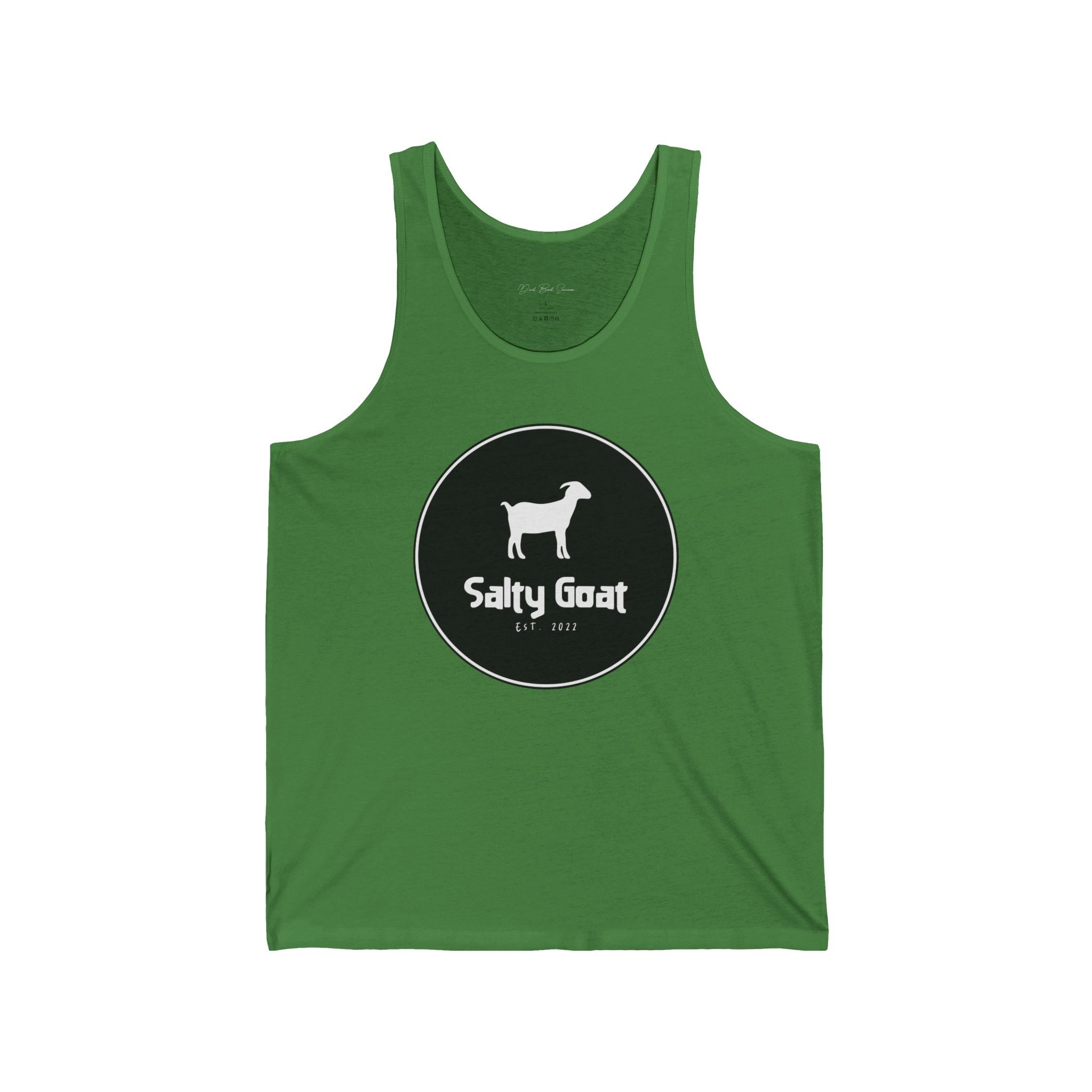 "Salty Goat Beach Bar Tank Top" - Men's Tank Tops