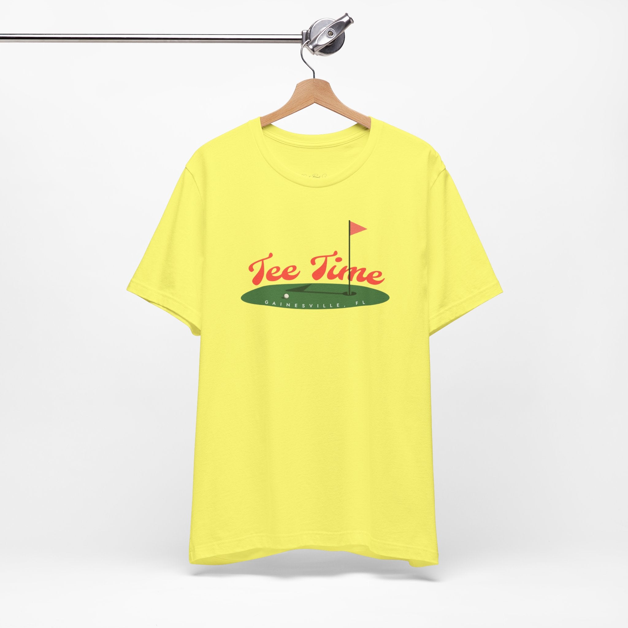 "Gainesville, Florida Golf Tee Time" - Golf T Shirts