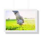"Teeing Off" - Golf Wall Art