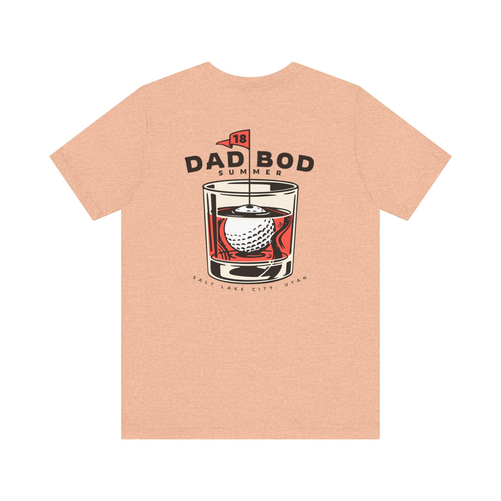 Golf & Whiskey Glass- Salt Lake City, Utah - Dad Bod Summer