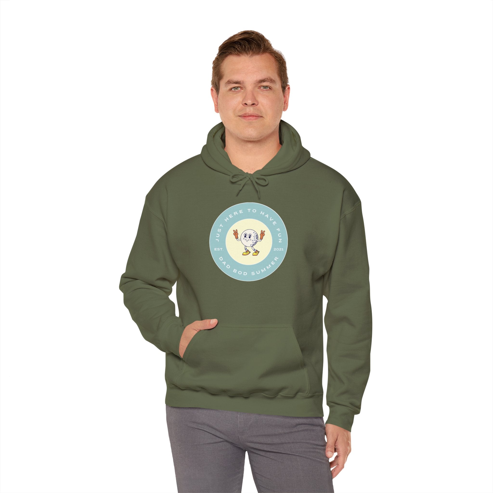 "Just Here To Have Fun, Weekend Warrior Vibes" - Golf Hoodie