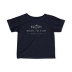 Born To Fish, Forced To Nap | Baby Fishing Shirts
