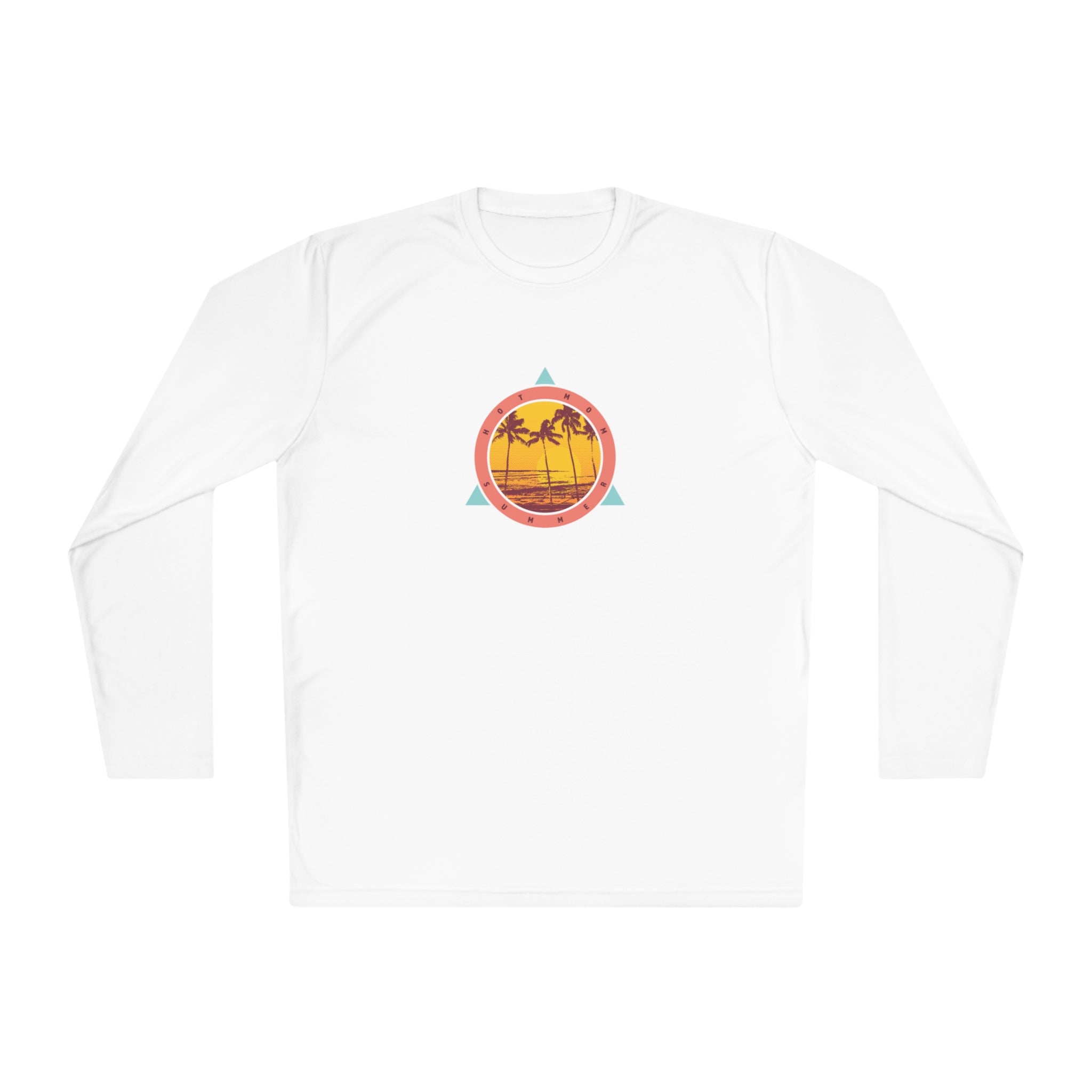 "Hot Mom Summer" Lightweight Long Sleeve Tee - Dad Bod Summer
