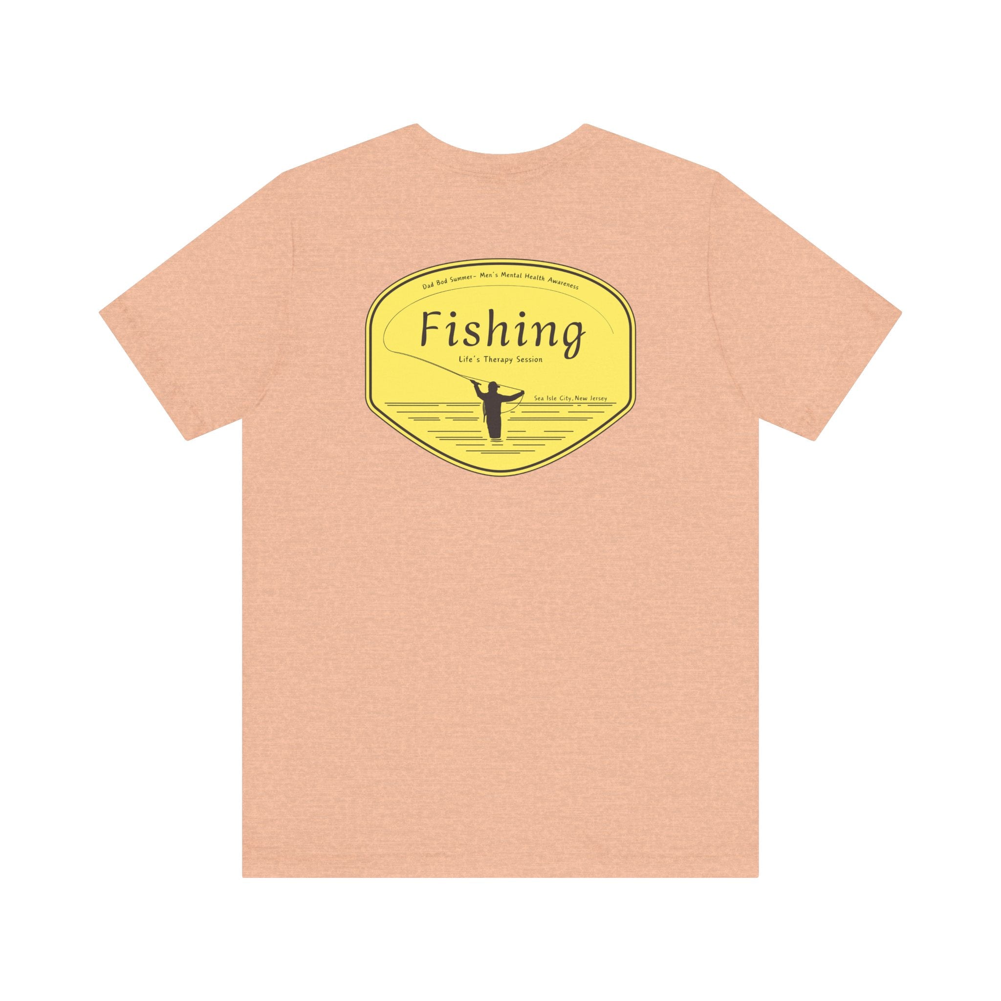 "Fishing, Life's Therapy Session" - Fishing T Shirts