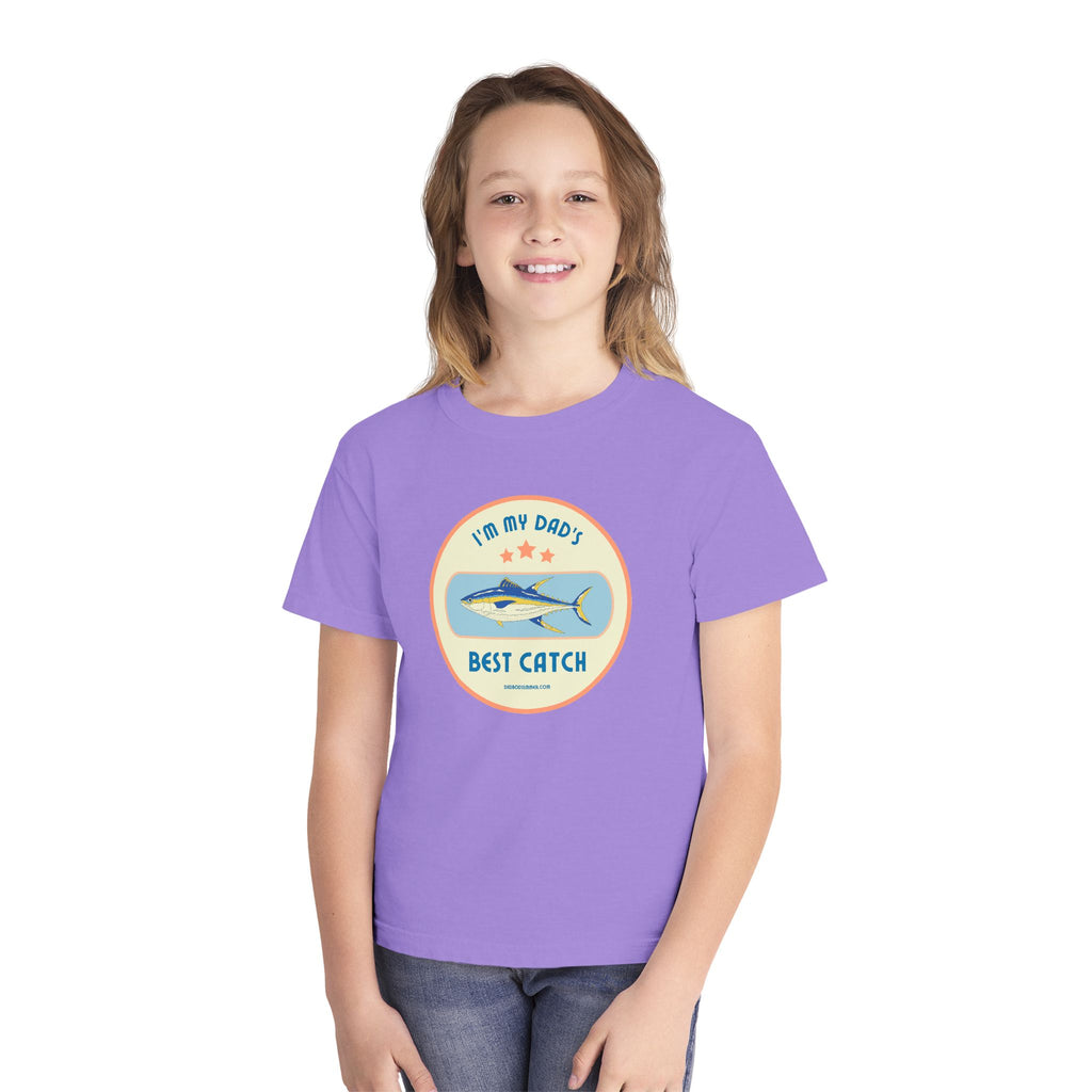 I'm My Dad's Best Catch | Kids Fishing Shirt