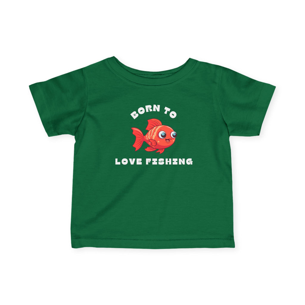 Born To Love Fishing | Baby Fishing Shirts