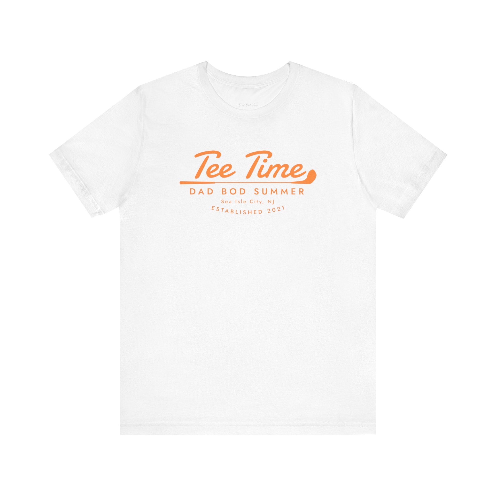 "Sea Isle City Golf Tee Time" - Golf T Shirts