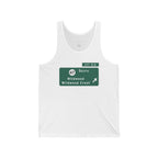 "Wildwood Exit Sign" - Beach Tank Tops