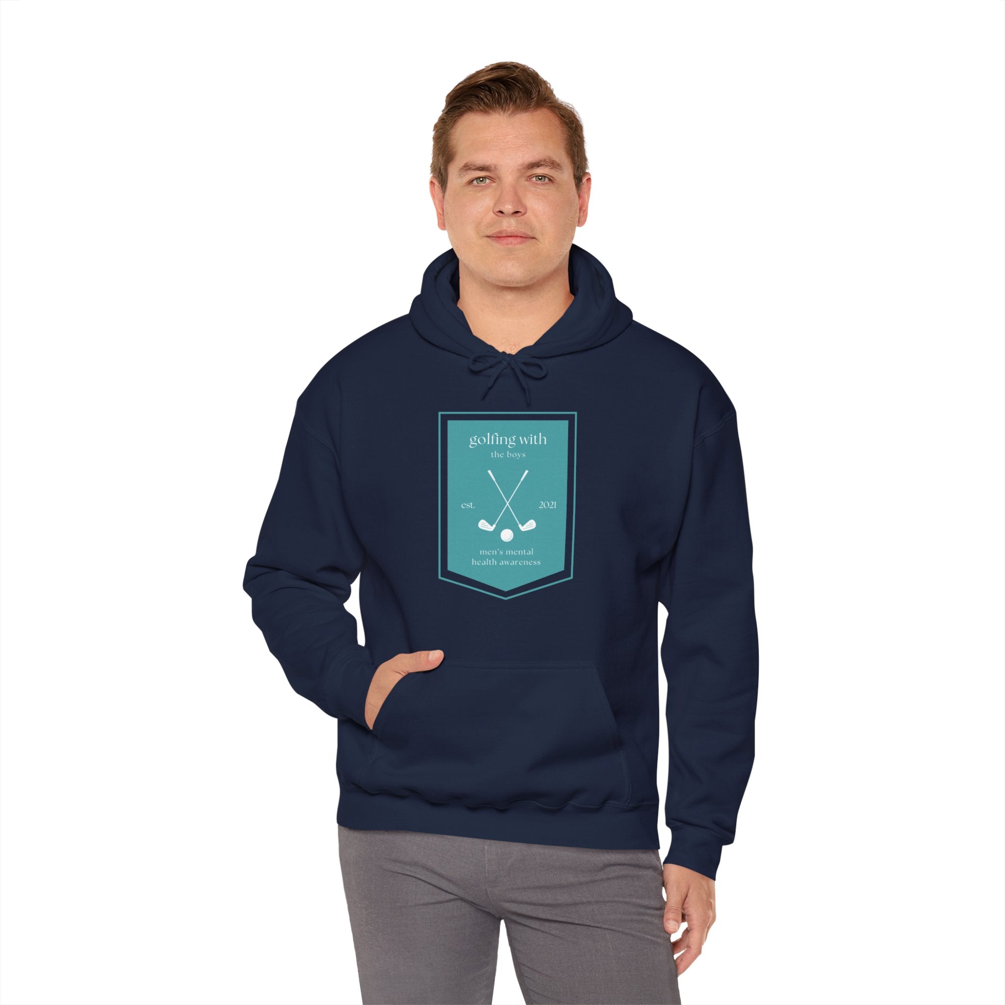 "Golfing With The Boys, Country Club Theme" - Golf Hoodie