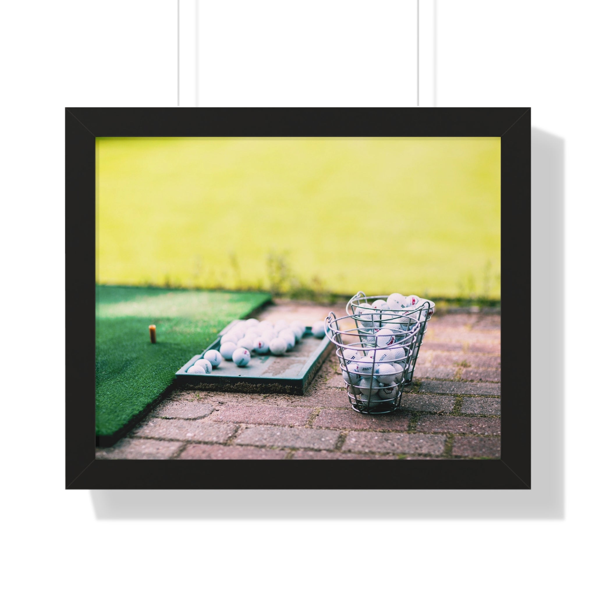 "A Day At The Driving Range" - Golf Wall Art