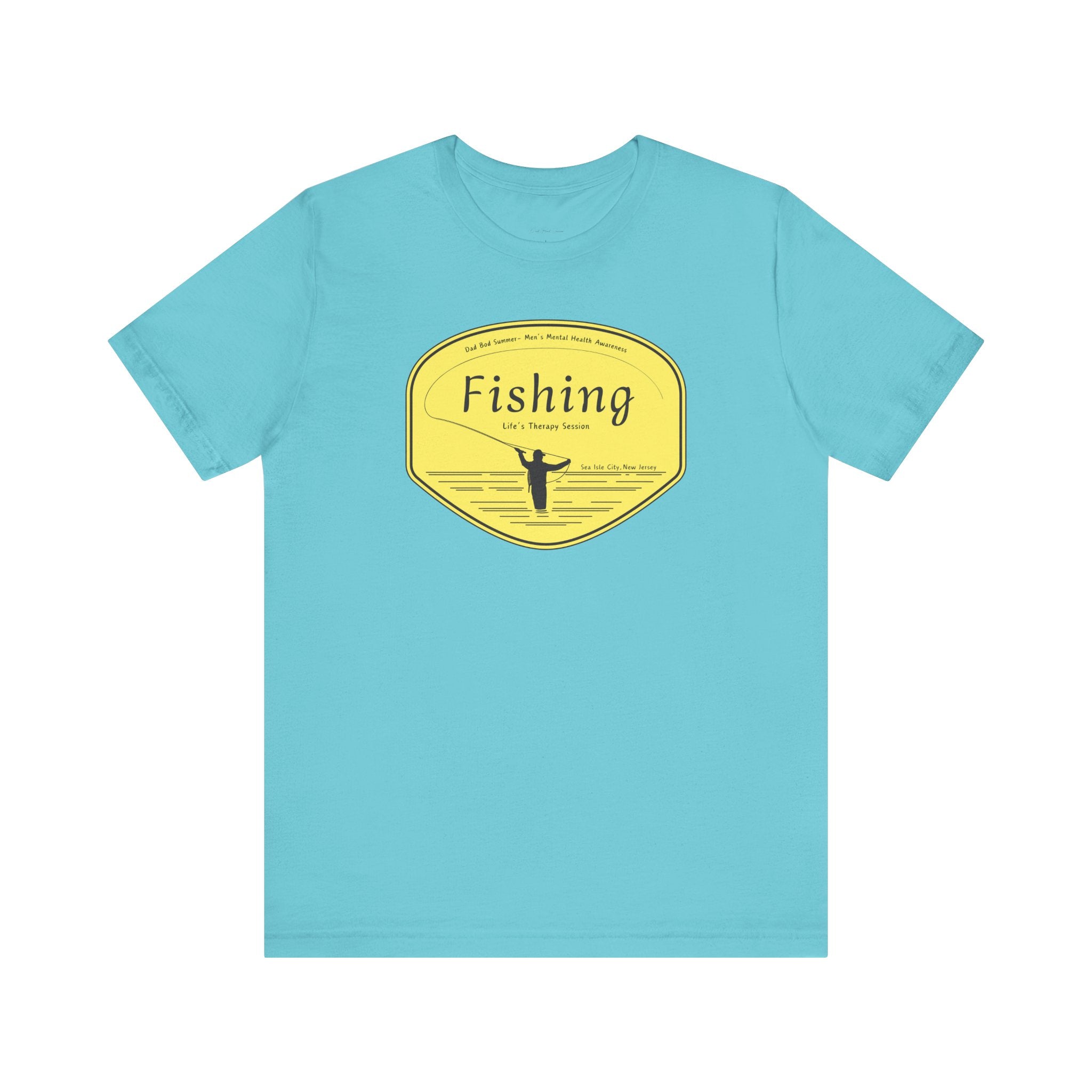 "A Therapy Session On The Water" - Fishing T Shirts