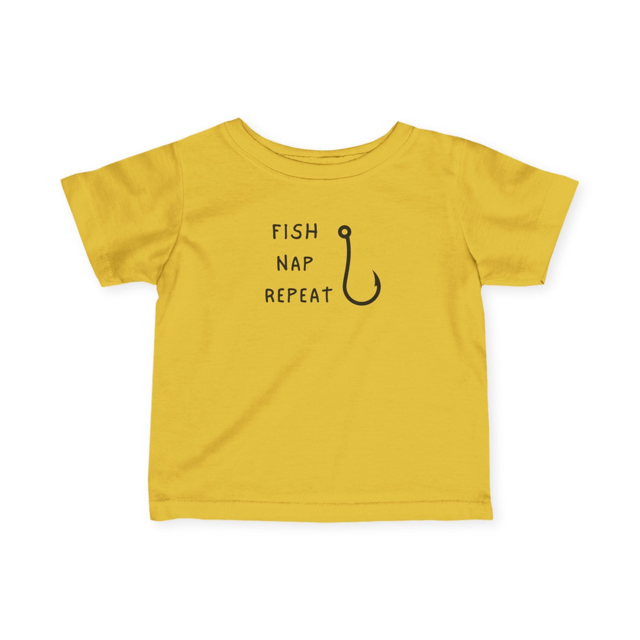 Fish Nap Repeat | Baby Fishing Shirts