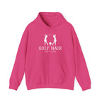 "Women's Golf Hoodie: Golf Hair Don't Care" - Golf Hoodie