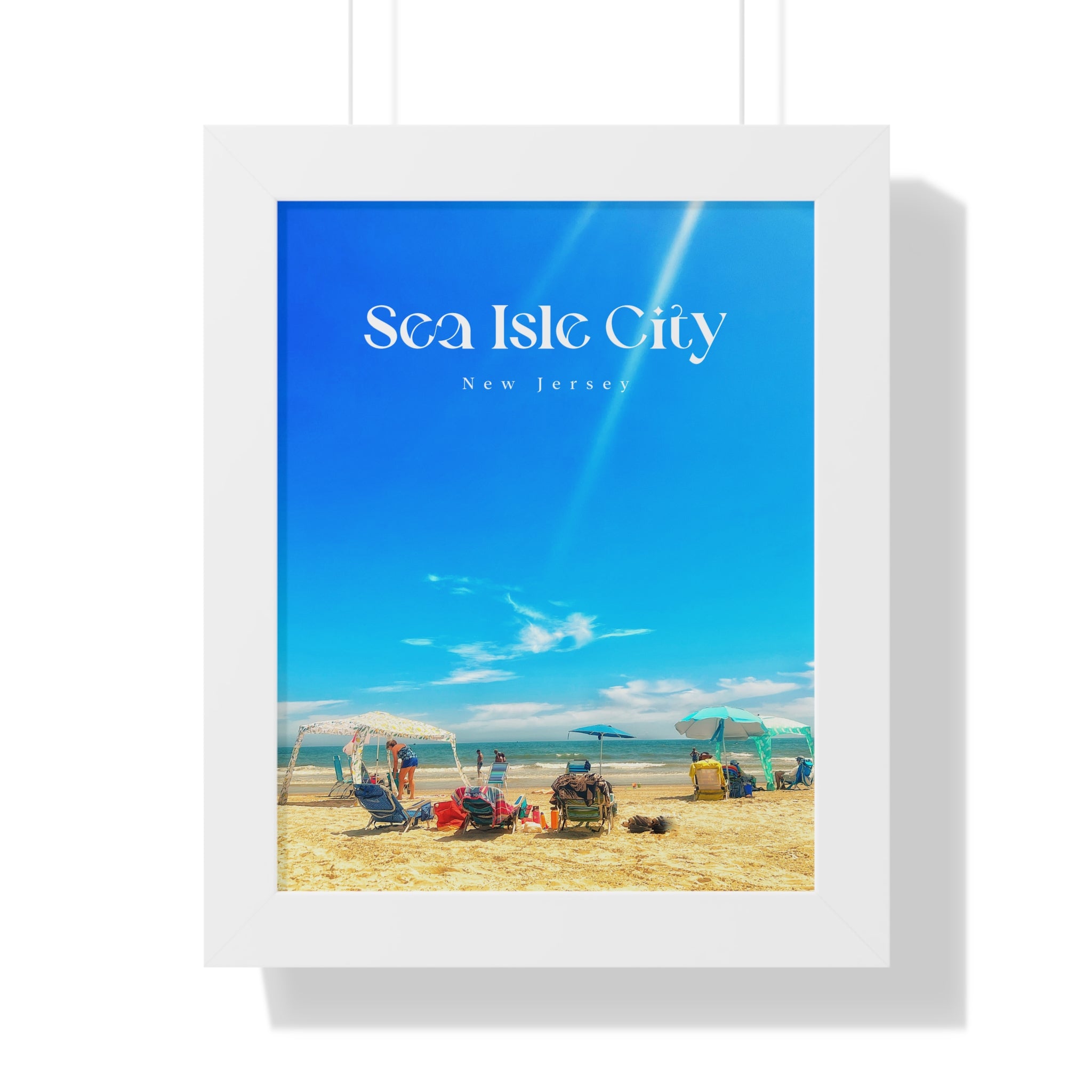 Sea Isle City Wall Art - Beach House Wall Art - Beach Wall Art - Sea Isle City