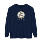 "Sea Isle City, Golf Tee Time" - Long Sleeve Golf Shirt