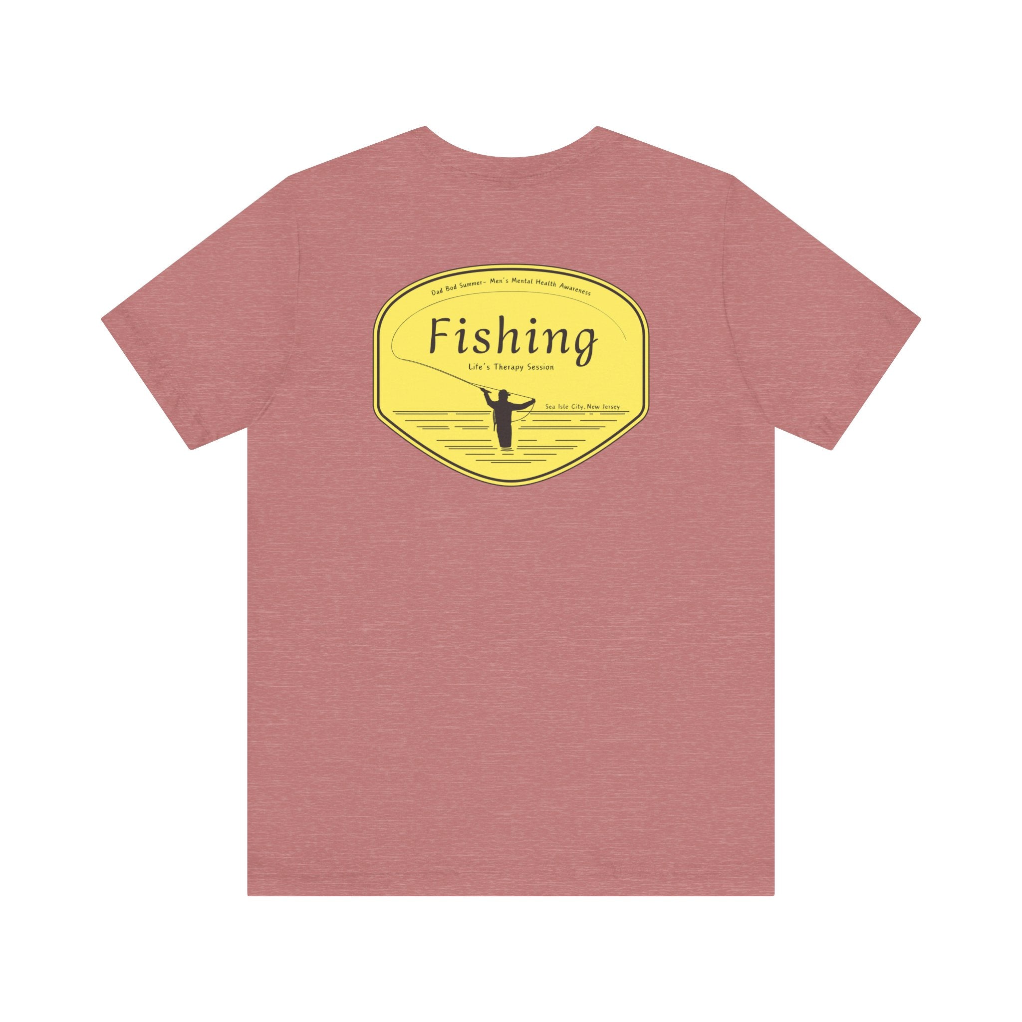 "Fishing, Life's Therapy Session" - Fishing T Shirts