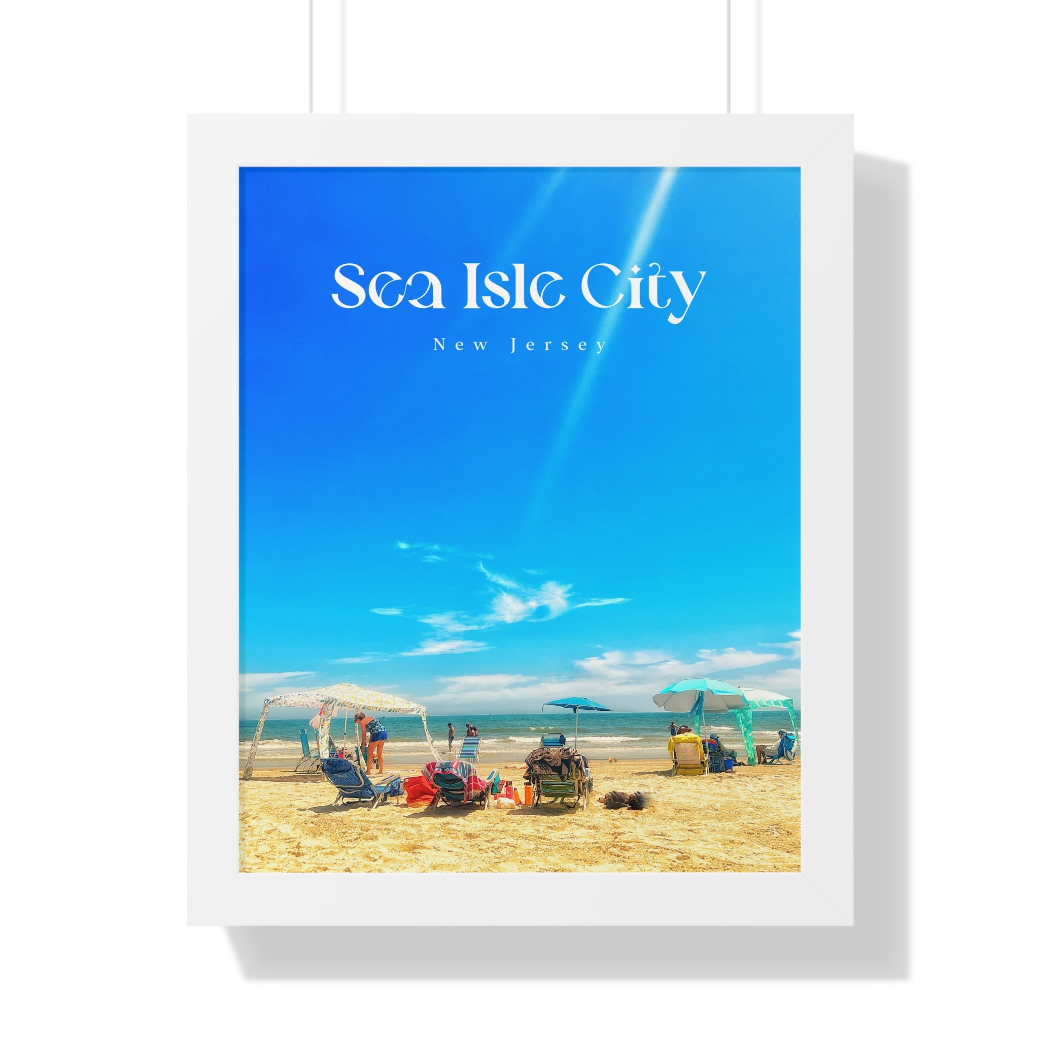 Sea Isle City Wall Art - Beach House Wall Art - Beach Wall Art - Sea Isle City