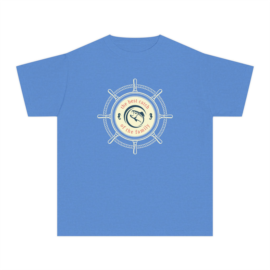 The Best Catch Of The Family | Kids Fishing Shirt