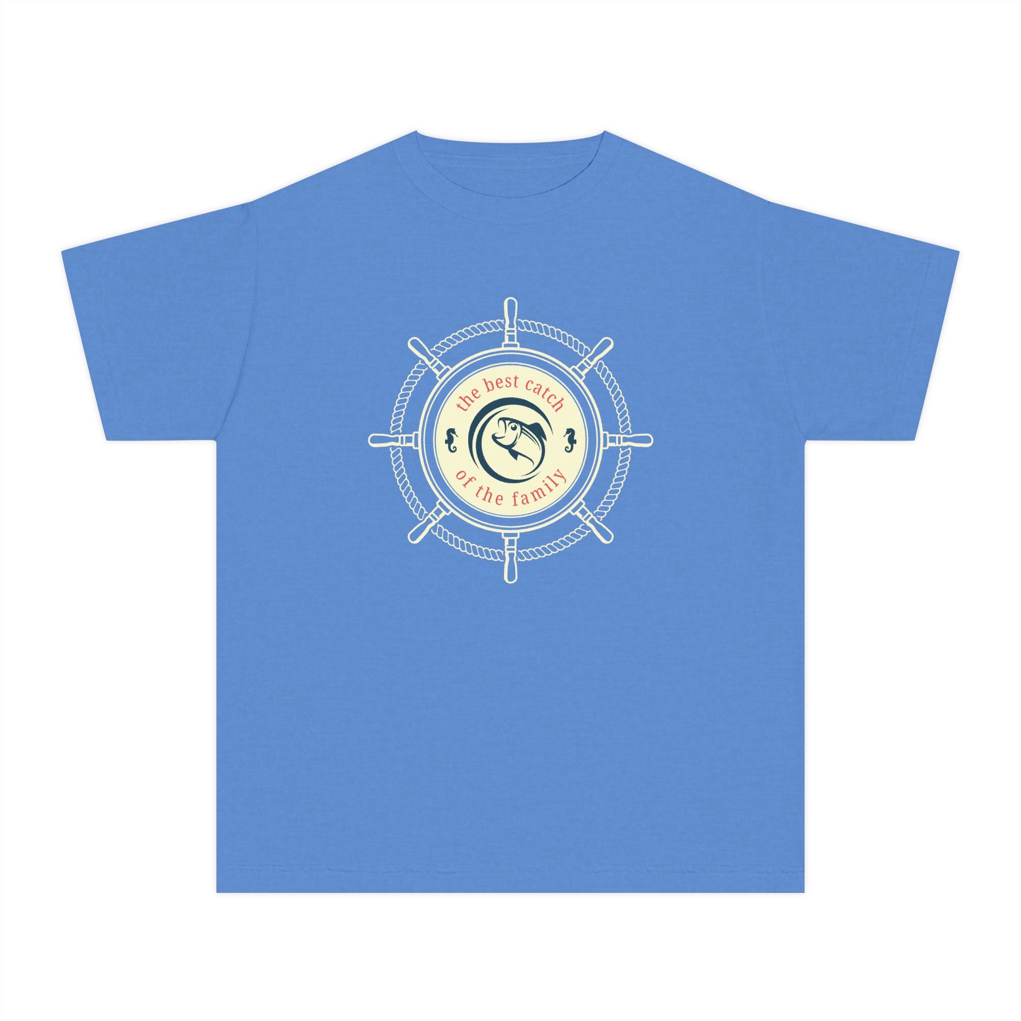 The Best Catch Of The Family | Kids Fishing Shirt