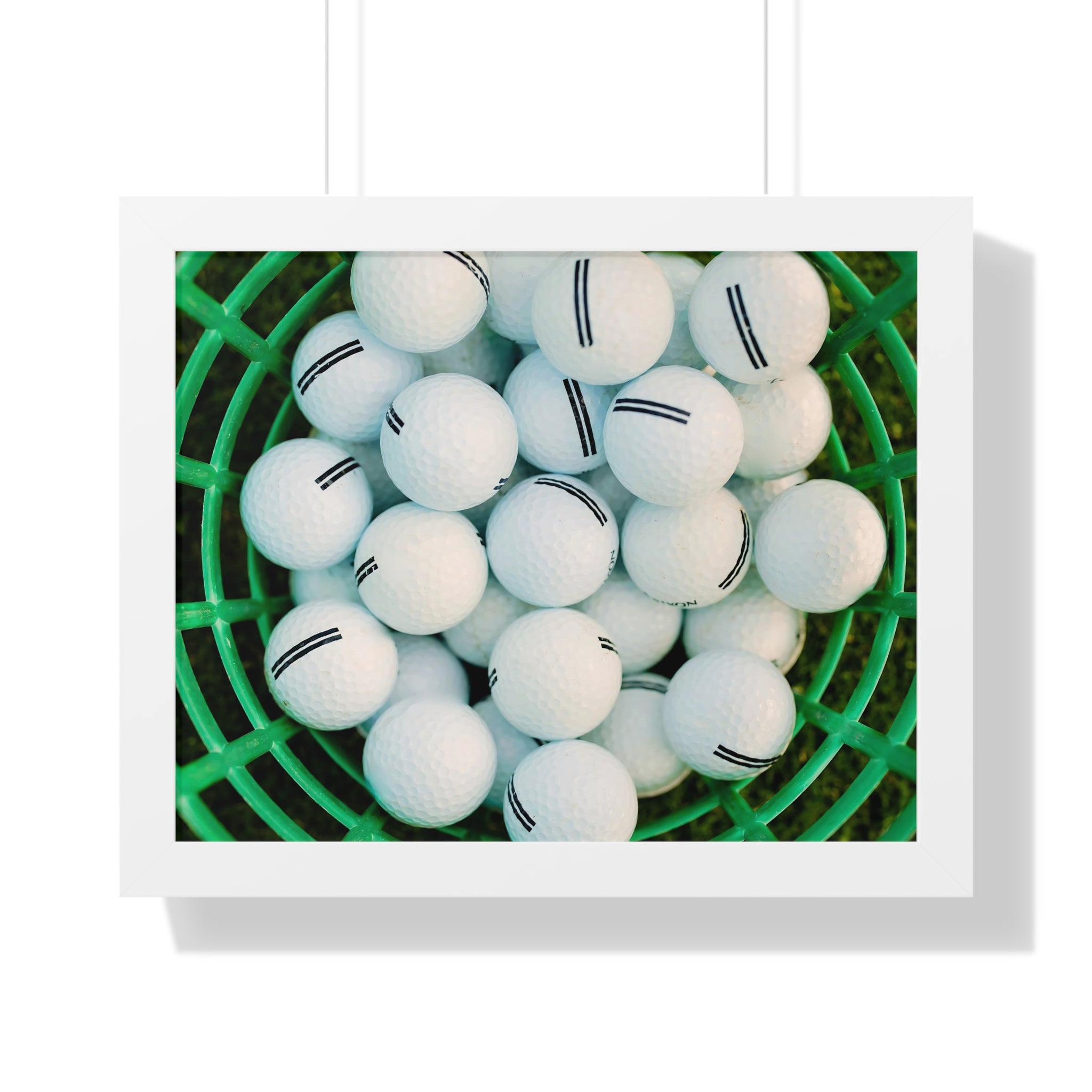 "A Day At The Range" - Golf Wall Art