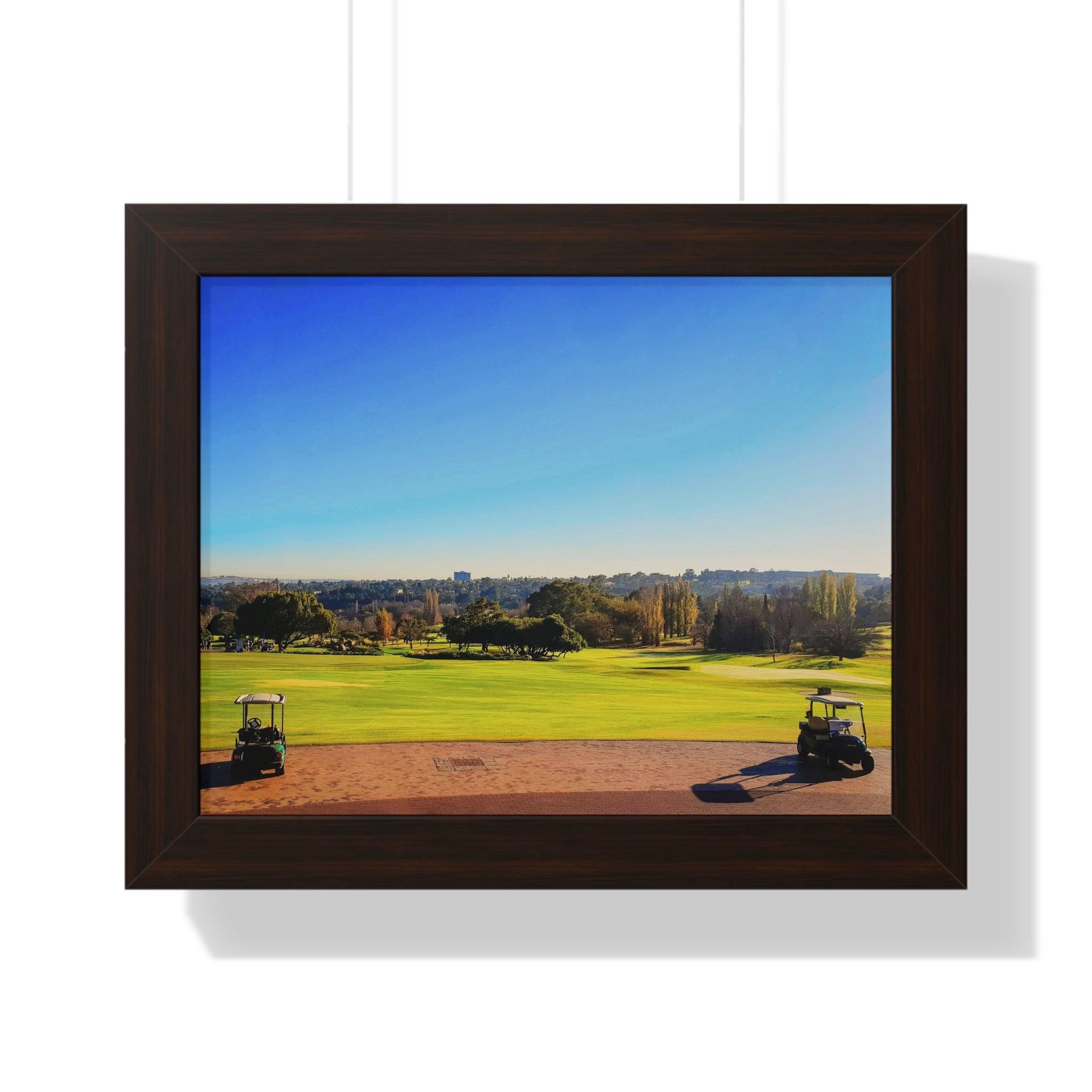 "A Beautiful Day To Play 18 Holes" - Golf Wall Art