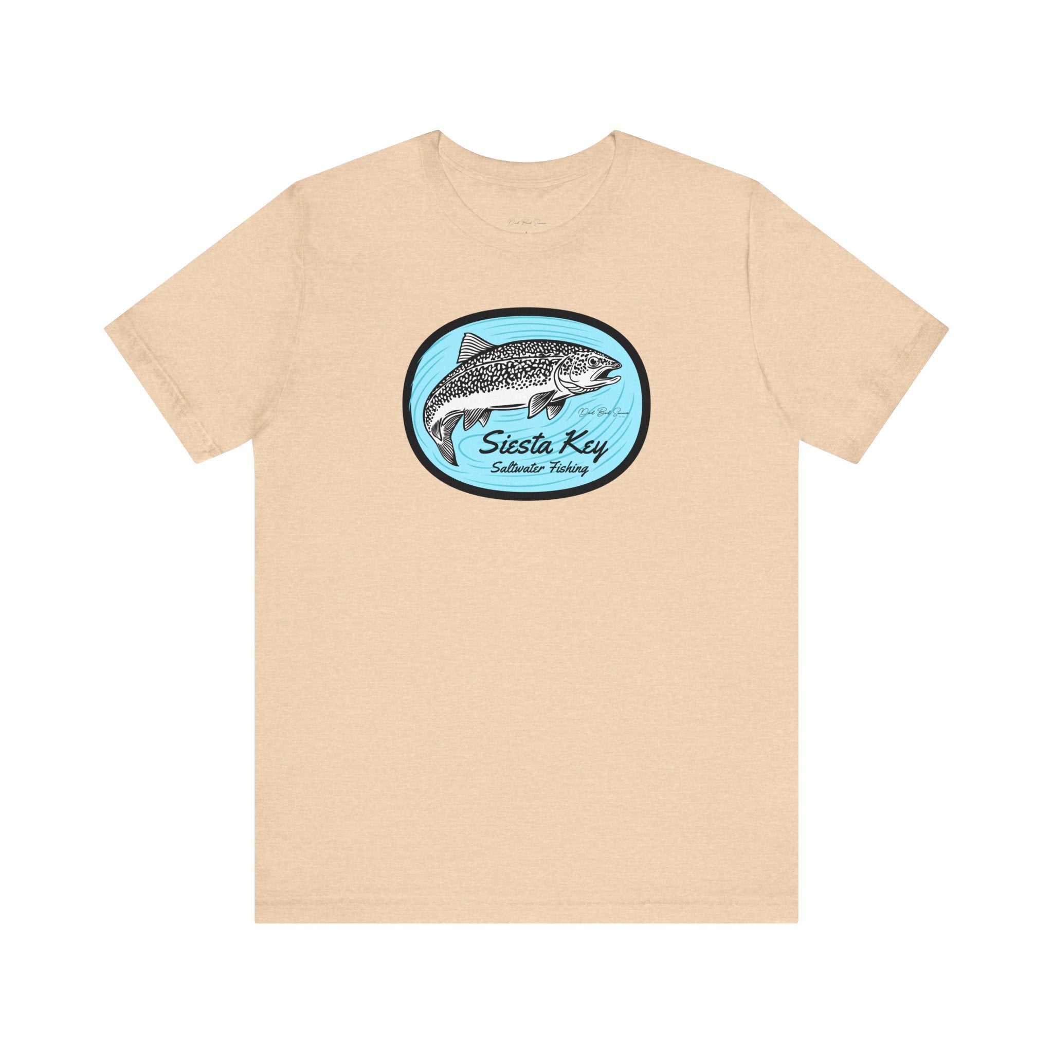 "Siesta Key, Florida Fishing" - Fishing T Shirts