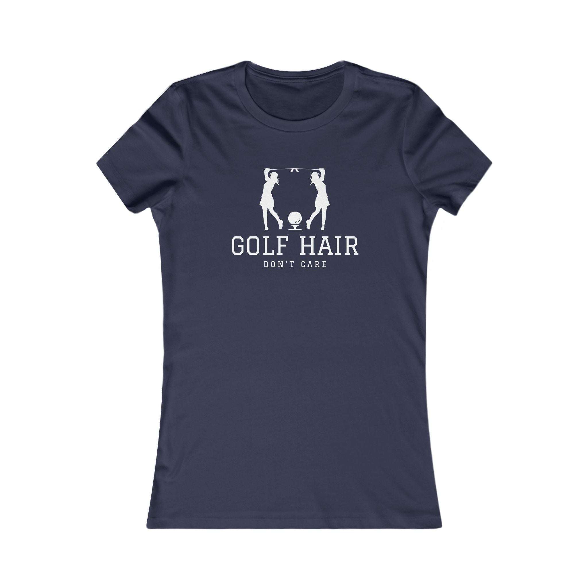 "Golf Hair Don't Care" - Ladies Golf Shirt