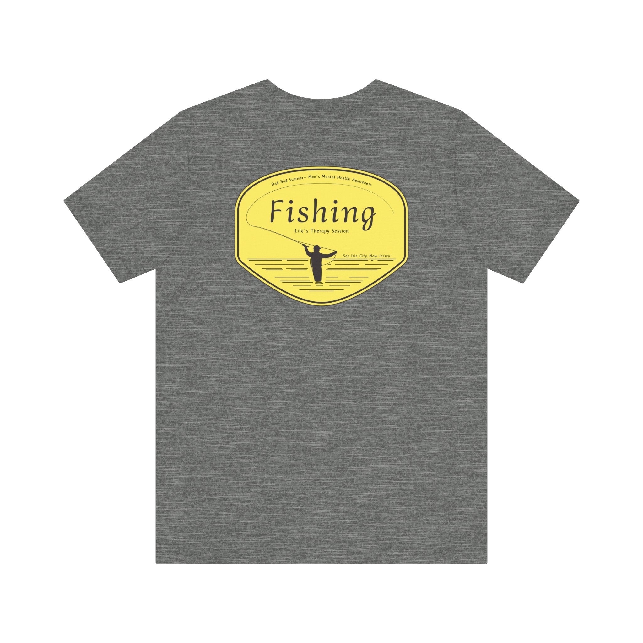 "Fishing, Life's Therapy Session" - Fishing T Shirts