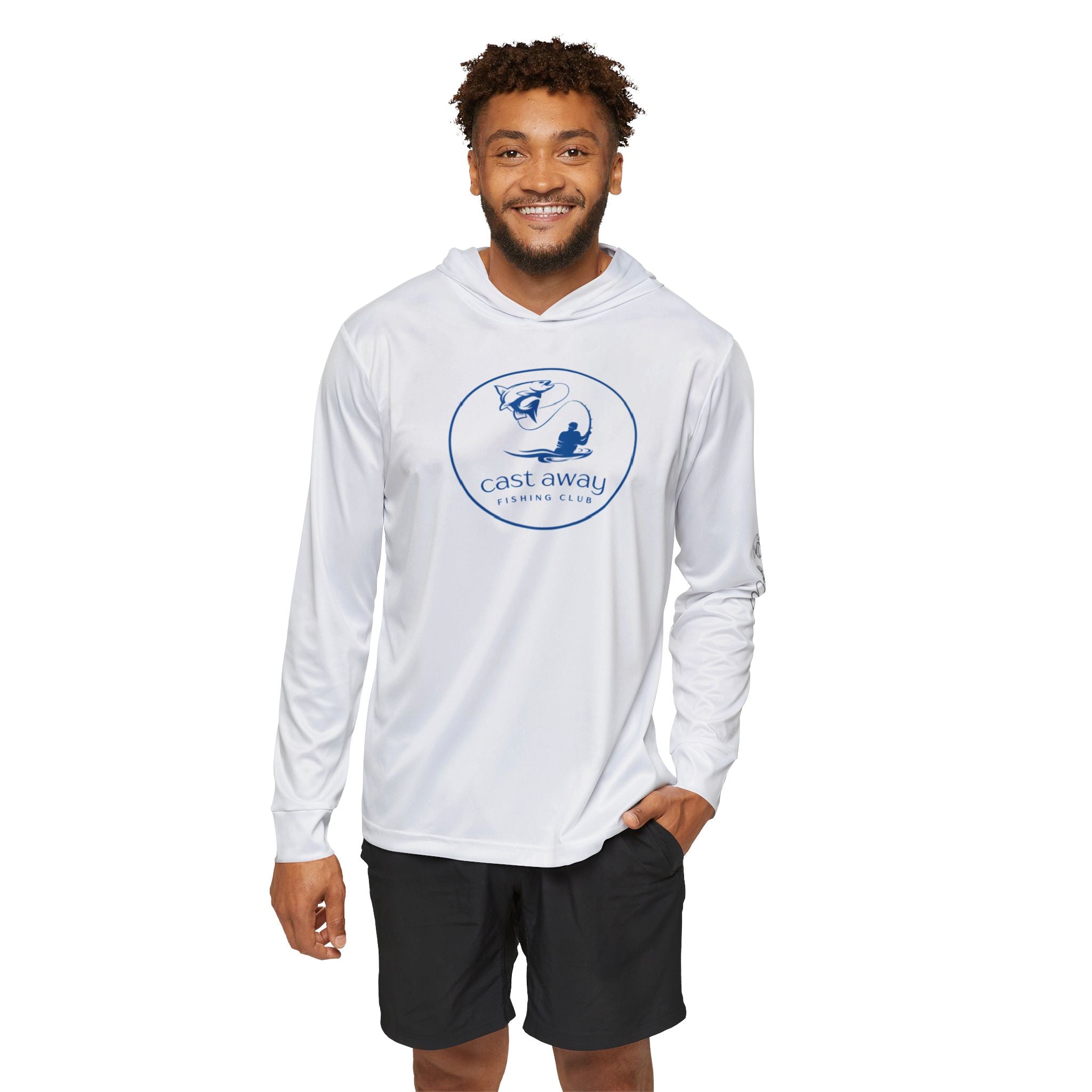 "Cast Away Fishing Club" Fishing Performance Hoodie