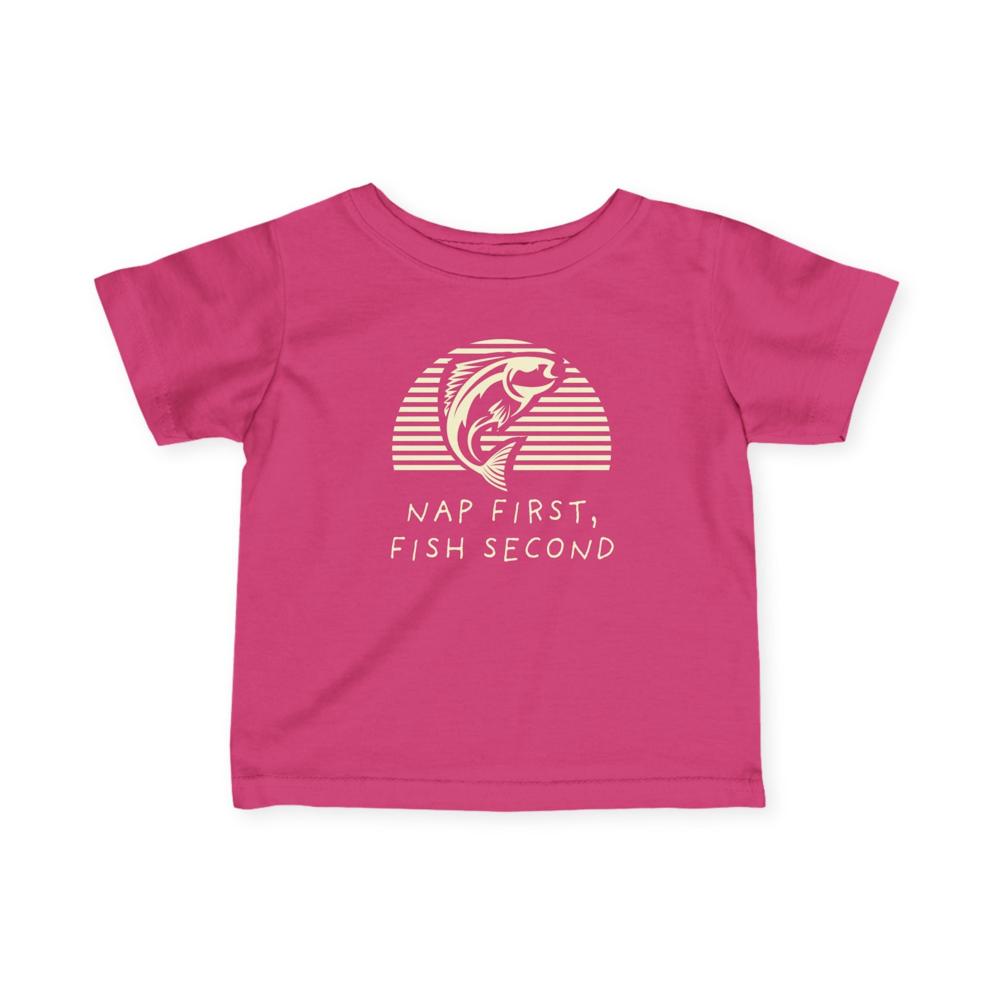 Nap First, Fish Second | Baby Fishing Shirts