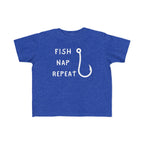 Fish, Nap, Repeat | Toddler Fishing Shirt