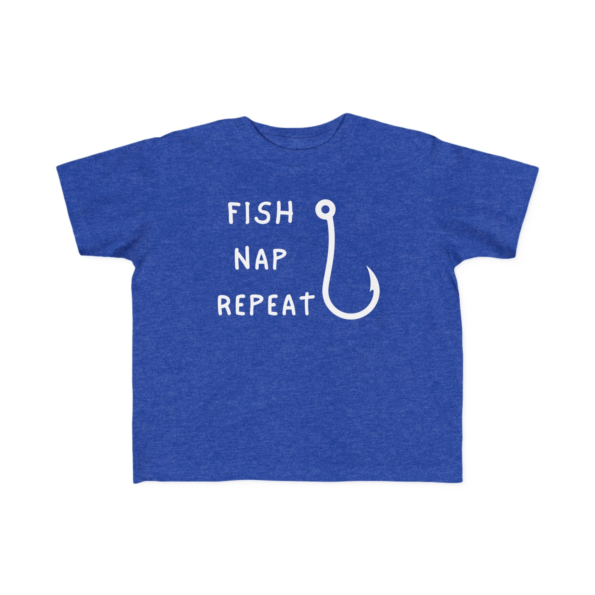 Fish, Nap, Repeat | Toddler Fishing Shirt