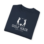 "Girls Who Love To Golf: Golf Hair Don't Care" - Ladies Golf Shirt