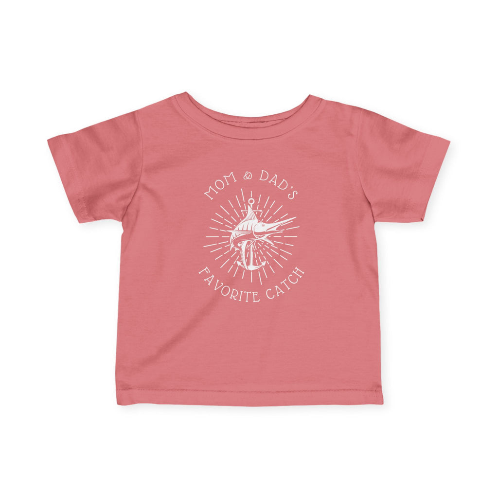 Mom and Dad's Favorite Catch | Baby Fishing Shirts