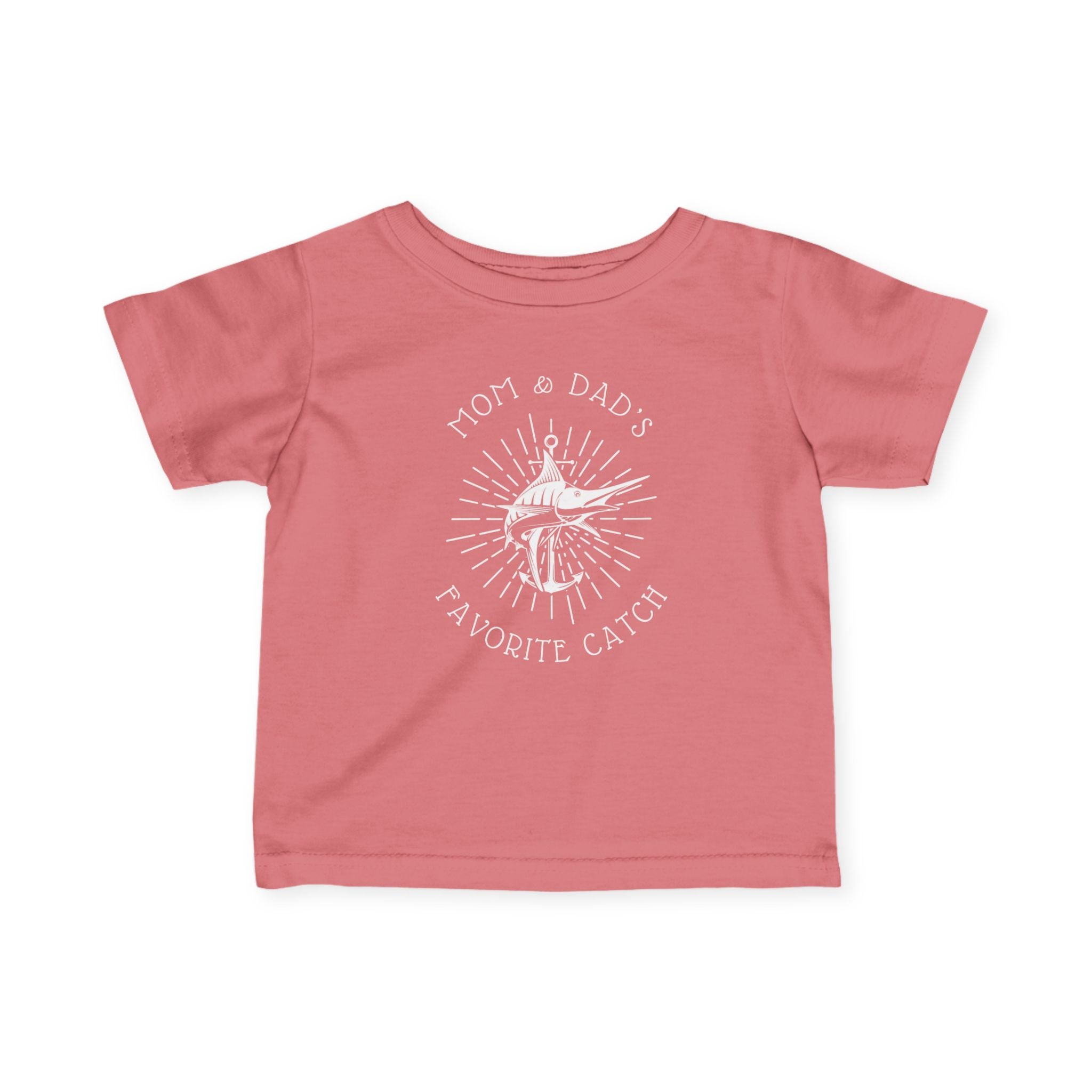 Mom and Dad's Favorite Catch | Baby Fishing Shirts