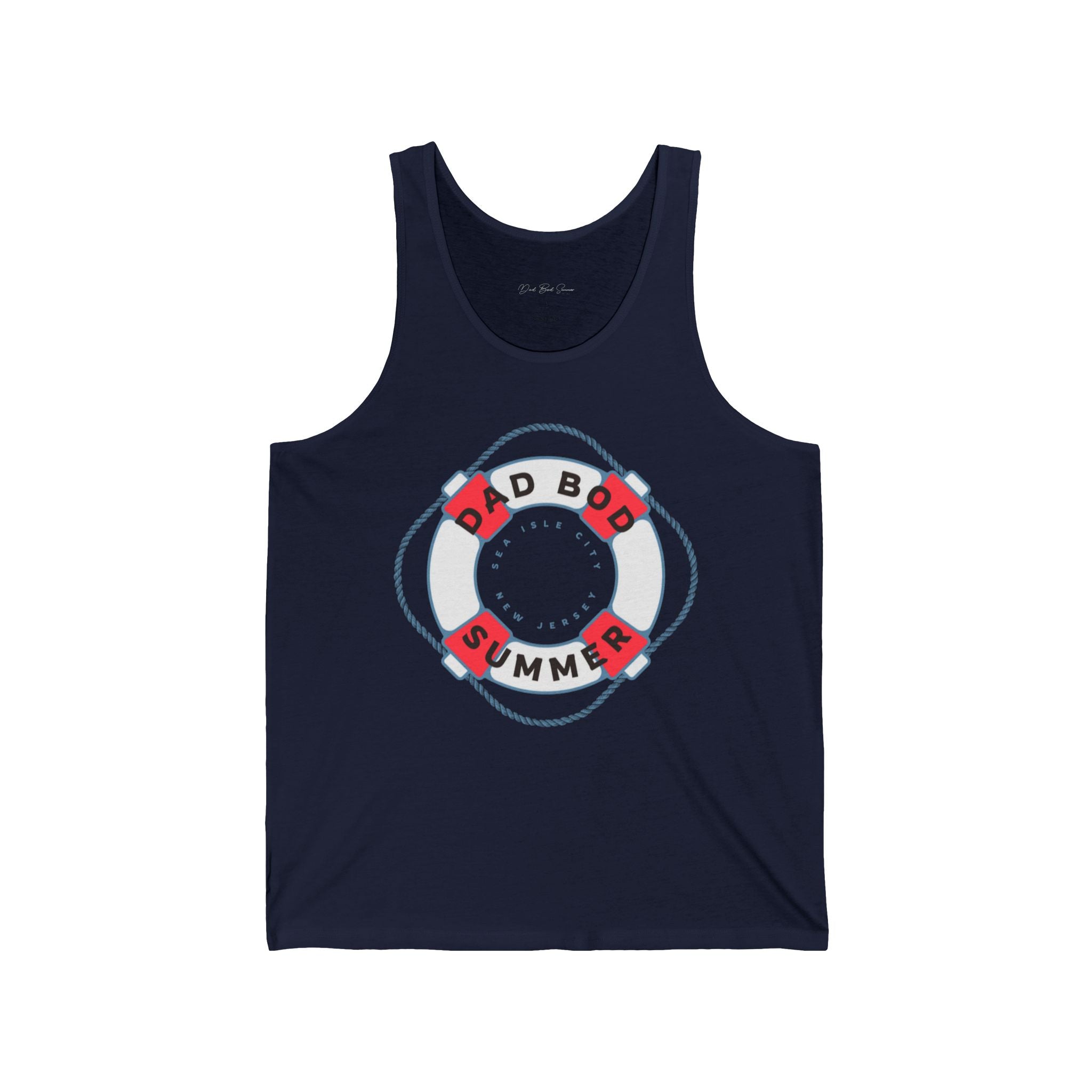 "Sea Isle City Lifesaver" - Fishing Tank Top