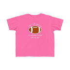 "Watching Football With My Dad" - Toddler Football Shirt