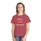 Born To Love Fishing | Toddler Fishing Shirt