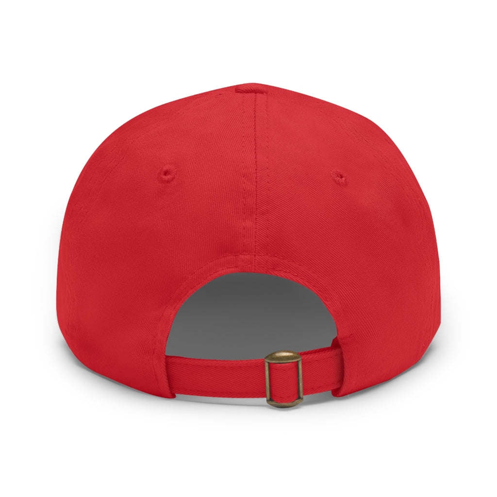 Short King Summer Hat with Leather Patch - Dad Bod Summer