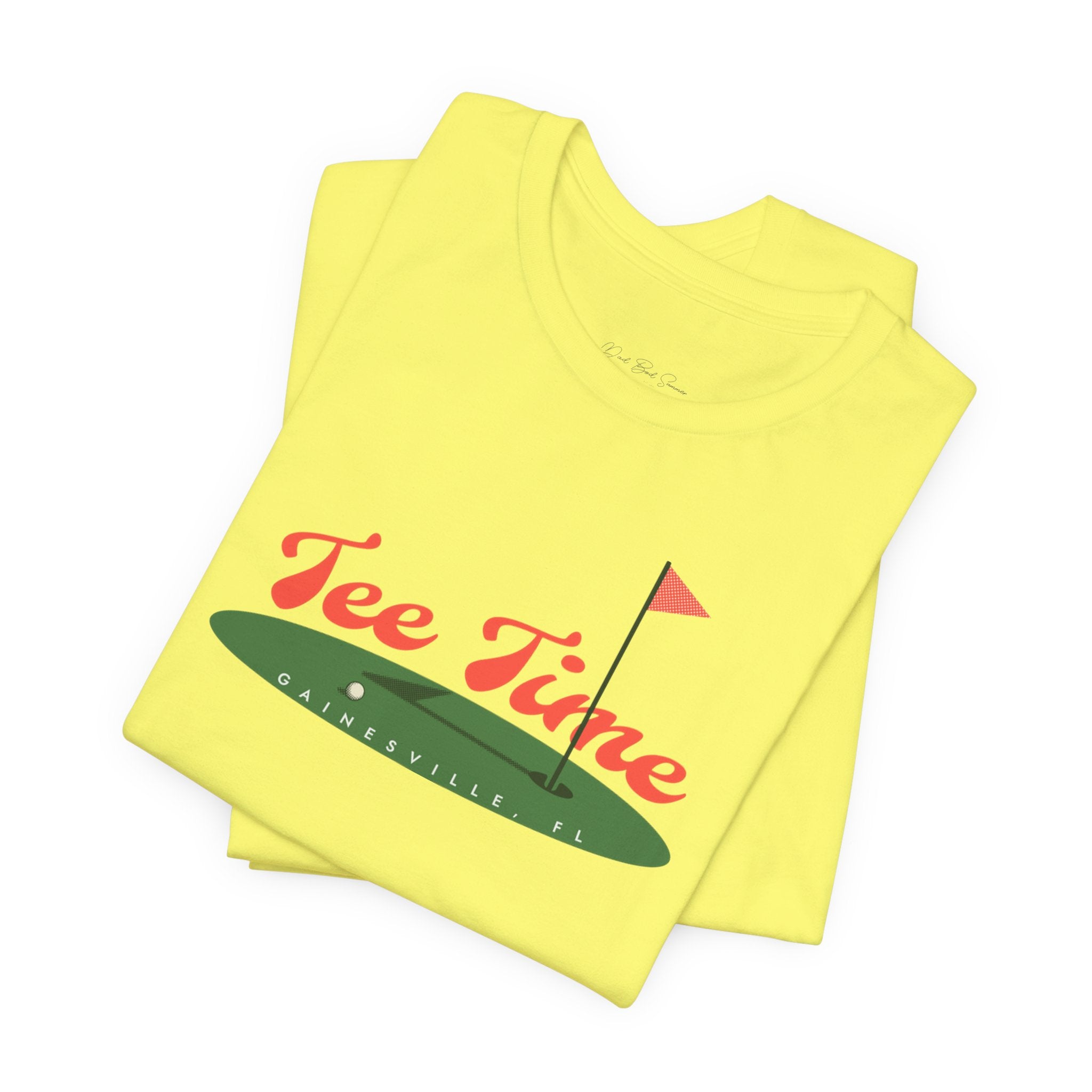 "Gainesville, Florida Golf Tee Time" - Golf T Shirts