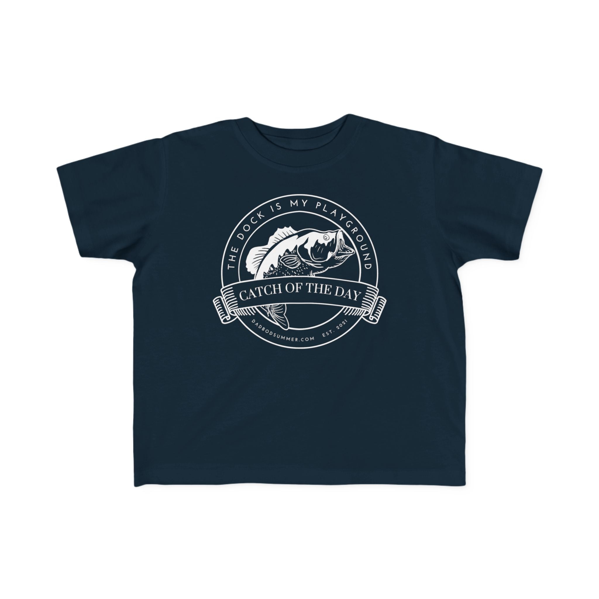 The Dock Is My Playground | Toddler Fishing Shirt