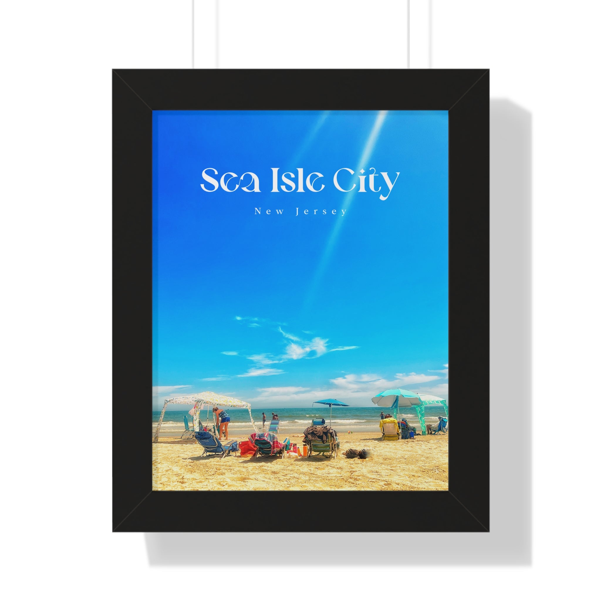 Sea Isle City Wall Art - Beach House Wall Art - Beach Wall Art - Sea Isle City