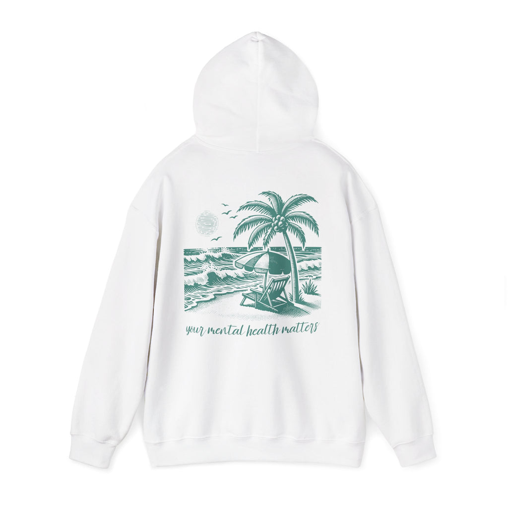 Mental Health Beach Day | Mental Health Hoodies