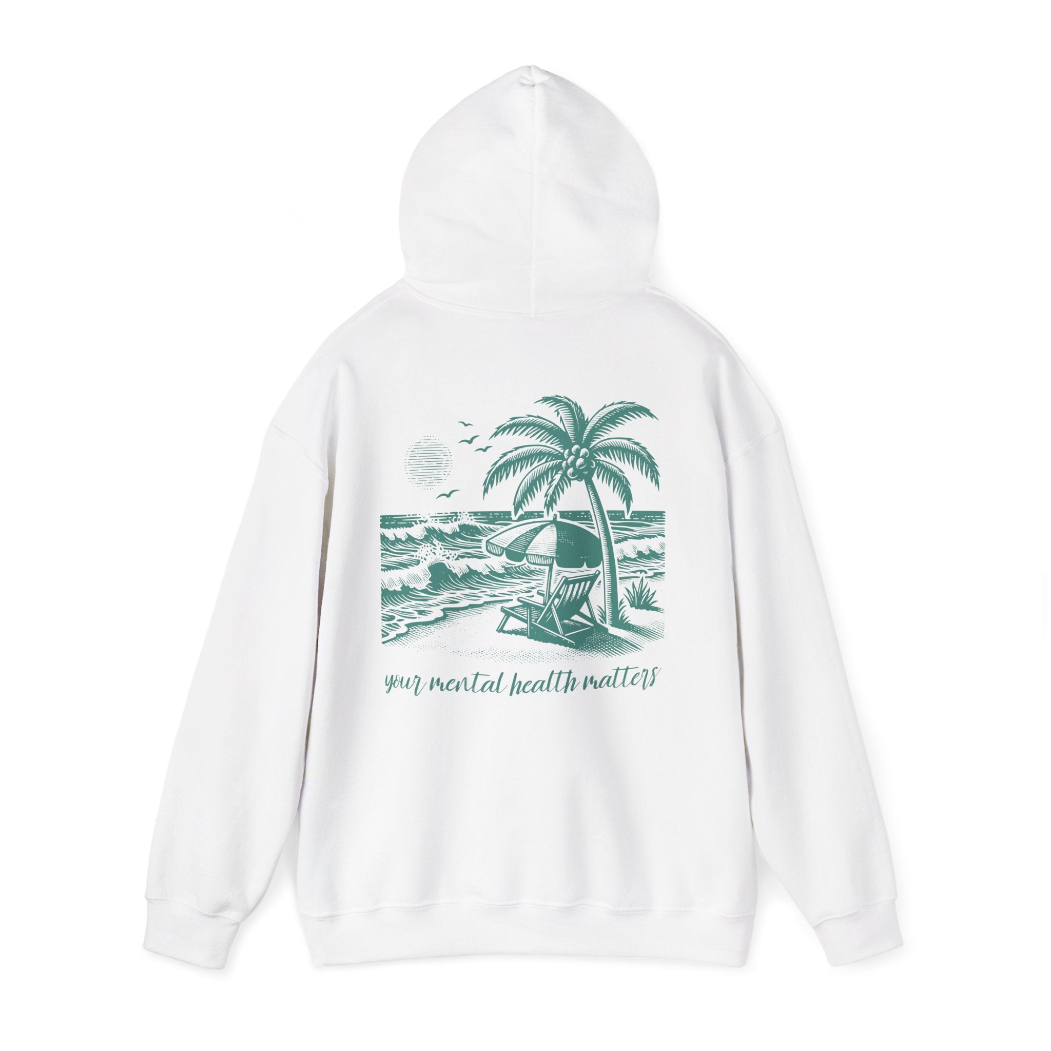 Mental Health Beach Day | Mental Health Hoodies