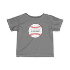 "My Uncle Peaked in Little League" - Infant Baseball Shirt