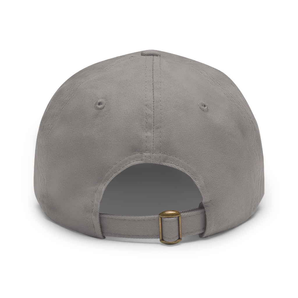 Short King Summer Hat with Leather Patch - Dad Bod Summer