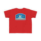 "Dad Bod Summer Ocean Waves" - Toddler Beach Shirts